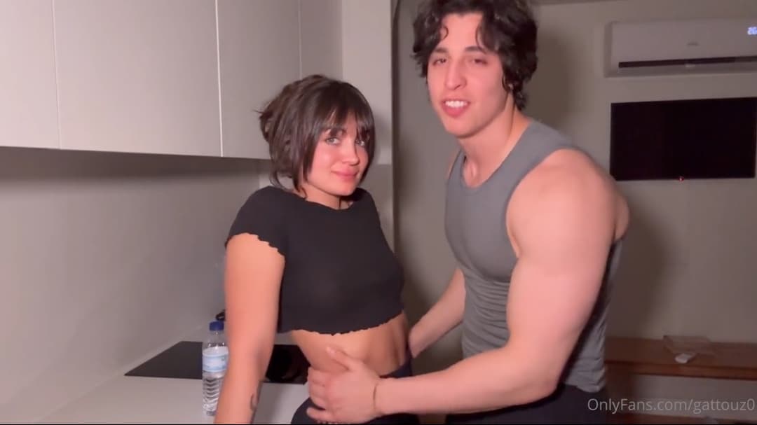 Gattouz0 and Lauren Walker Heat Up the Kitchen in Steamy OnlyFans Scene